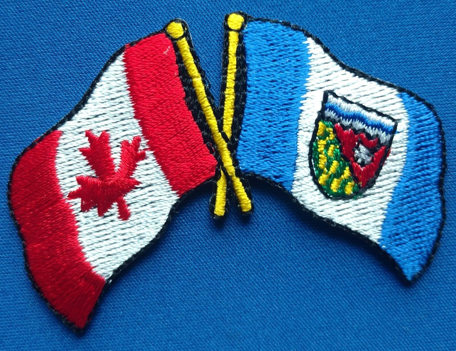 Canada / Northwest Territories Flag Patch Embroidered Iron On Applique